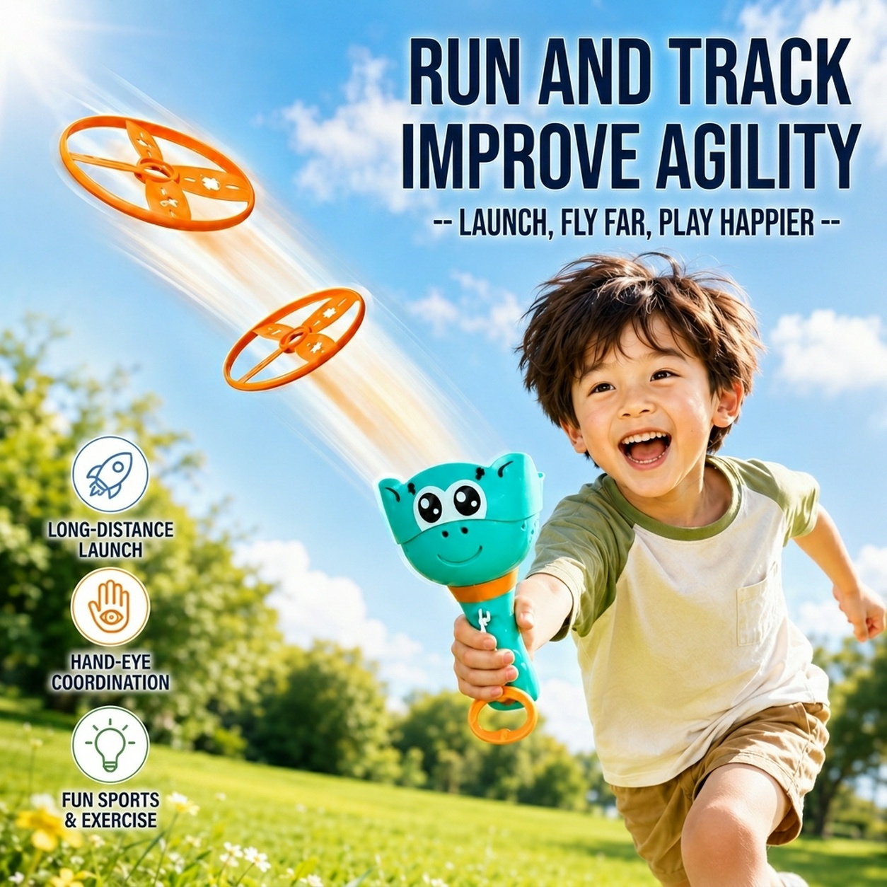 Mquduo Flying Disc Catapult La - đánh giá và giá Catapult Launcher Toy