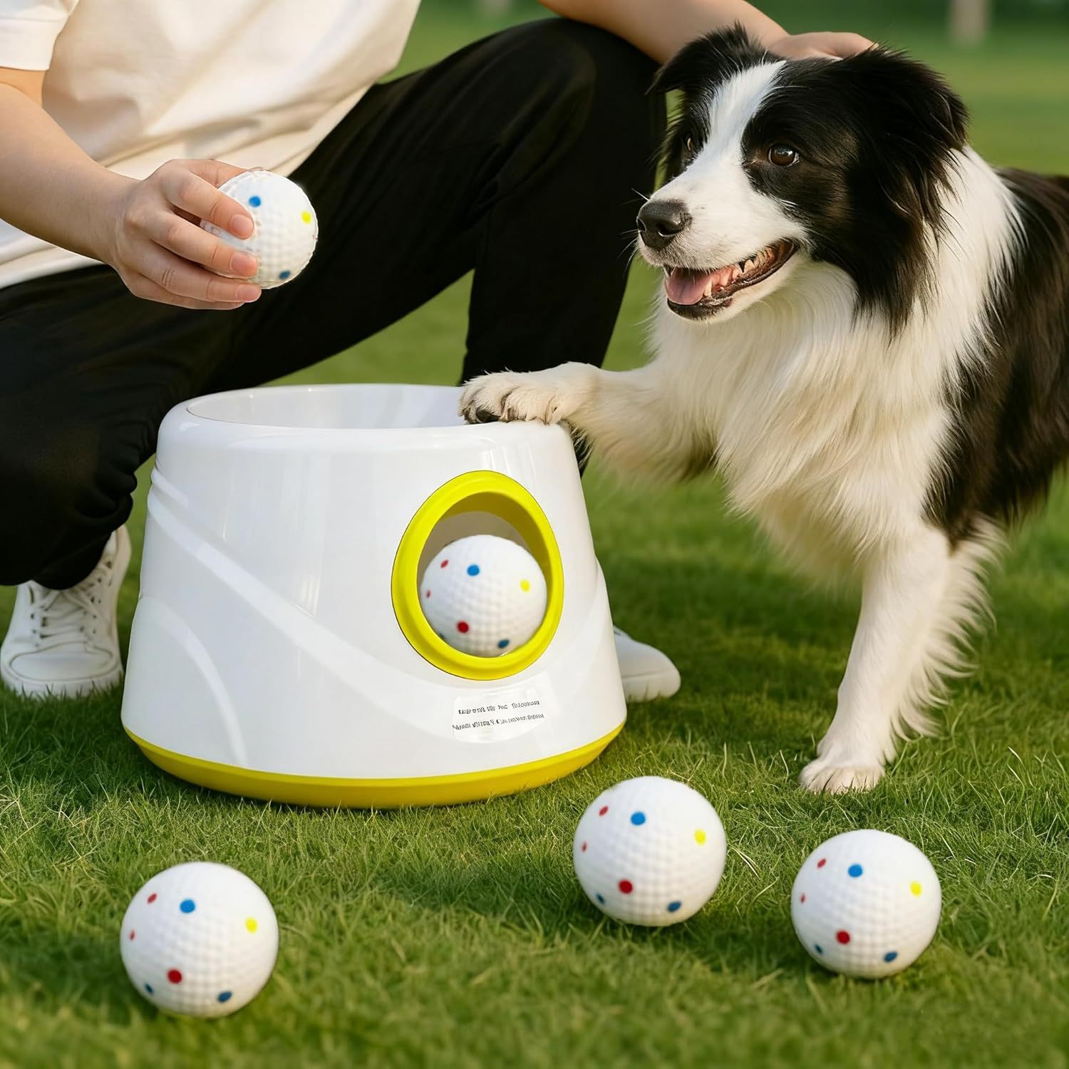 Dog Toys Indoor and Outdoor Te - đánh giá và giá Catapult Launcher Toy