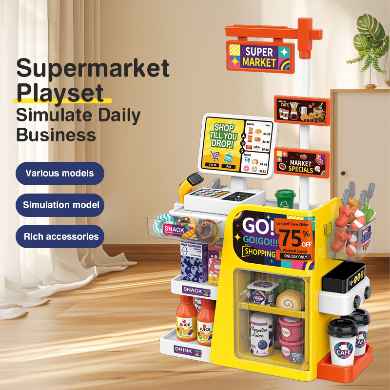 Kids Mini Supermarket Checkout - đánh giá và giá Toy Cash Register