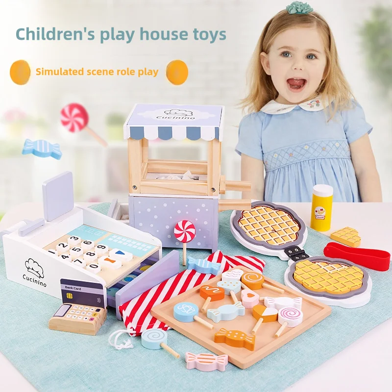 Wooden Kids Cash Register Pret - đánh giá và giá Toy Cash Register