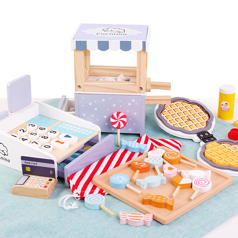 Wooden Kids Cash Register Pret - đánh giá và giá Toy Cash Register