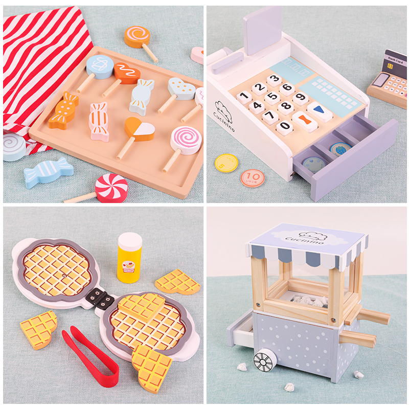 Wooden Kids Cash Register Pret - đánh giá và giá Toy Cash Register