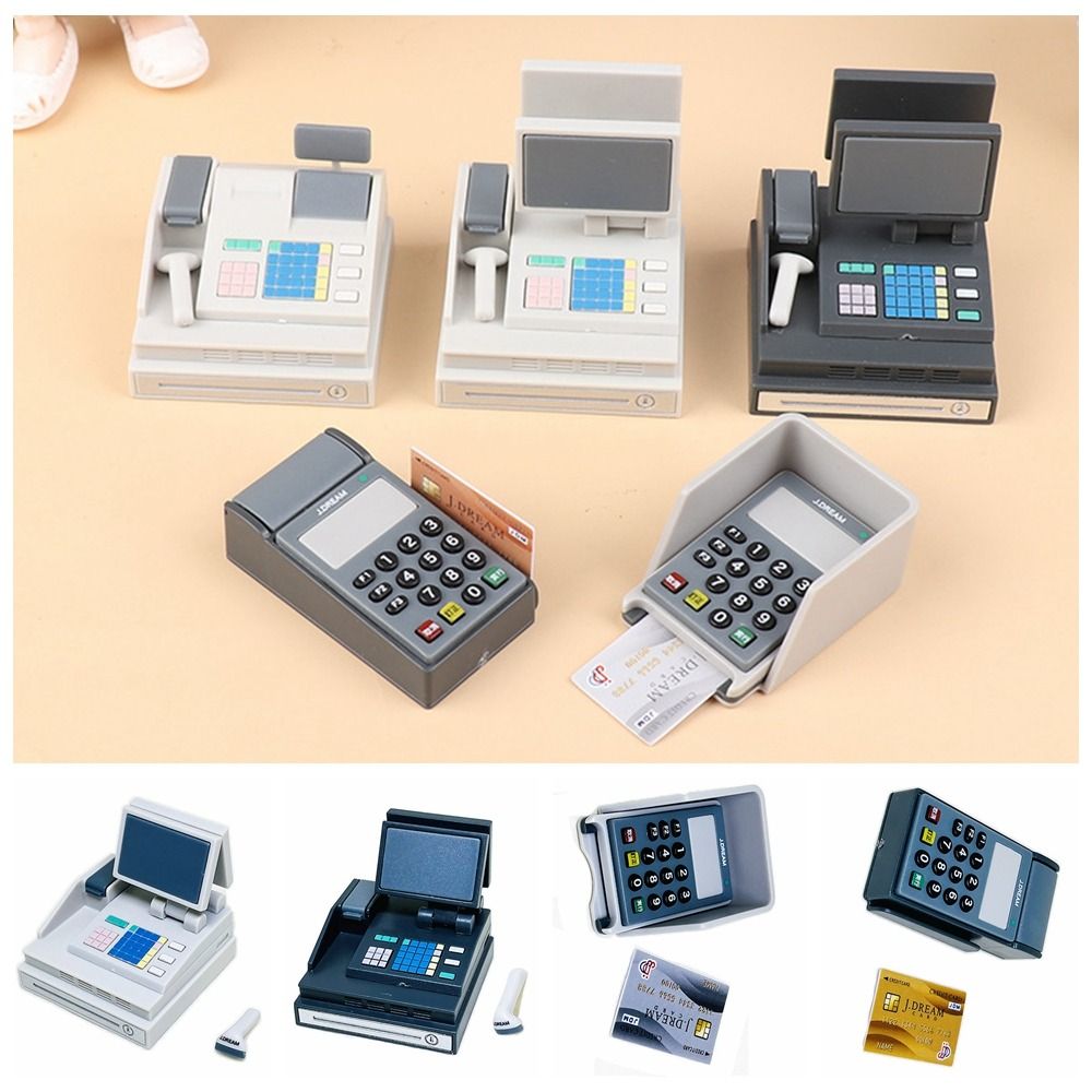 1:6/1:12 Scale Dollhouse POS M - đánh giá và giá Toy Cash Register