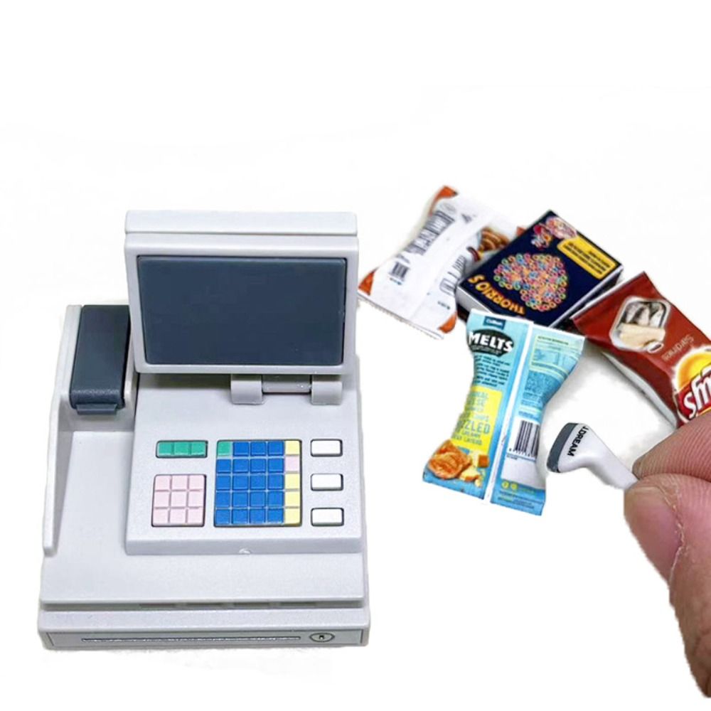 1:6/1:12 Scale Dollhouse POS M - đánh giá và giá Toy Cash Register