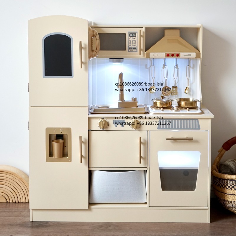 Educational Wooden Pretend Pla - đánh giá và giá Kids Toys Kitchen Set