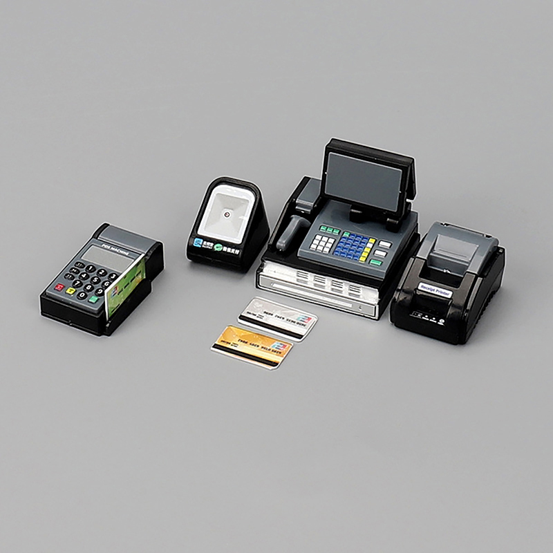 1 Set 1/12 Doll House Mini Sup - đánh giá và giá Toy Cash Register