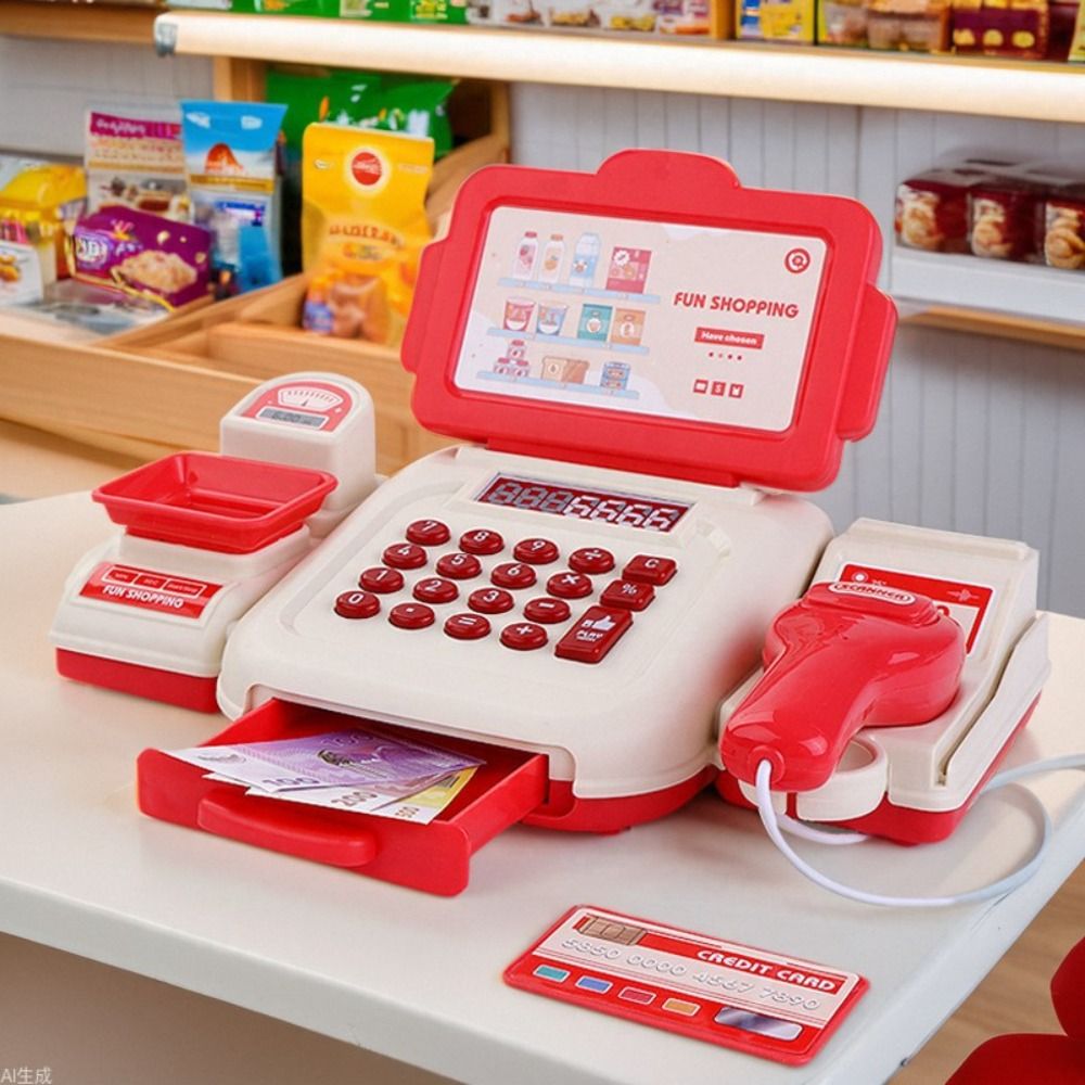 Puzzle Simulation Supermarket  - đánh giá và giá Toy Cash Register