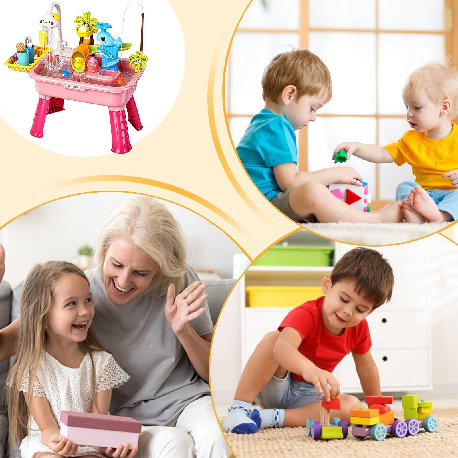 Kids Electric Play Sink with R - đánh giá và giá Kids Toys Kitchen Set
