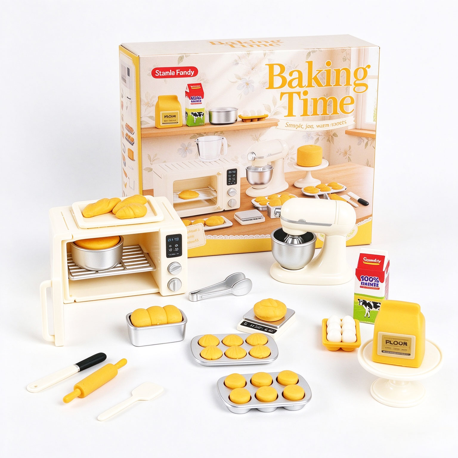Mini Baking Pretend Play Set,  - đánh giá và giá Kids Toys Kitchen Set