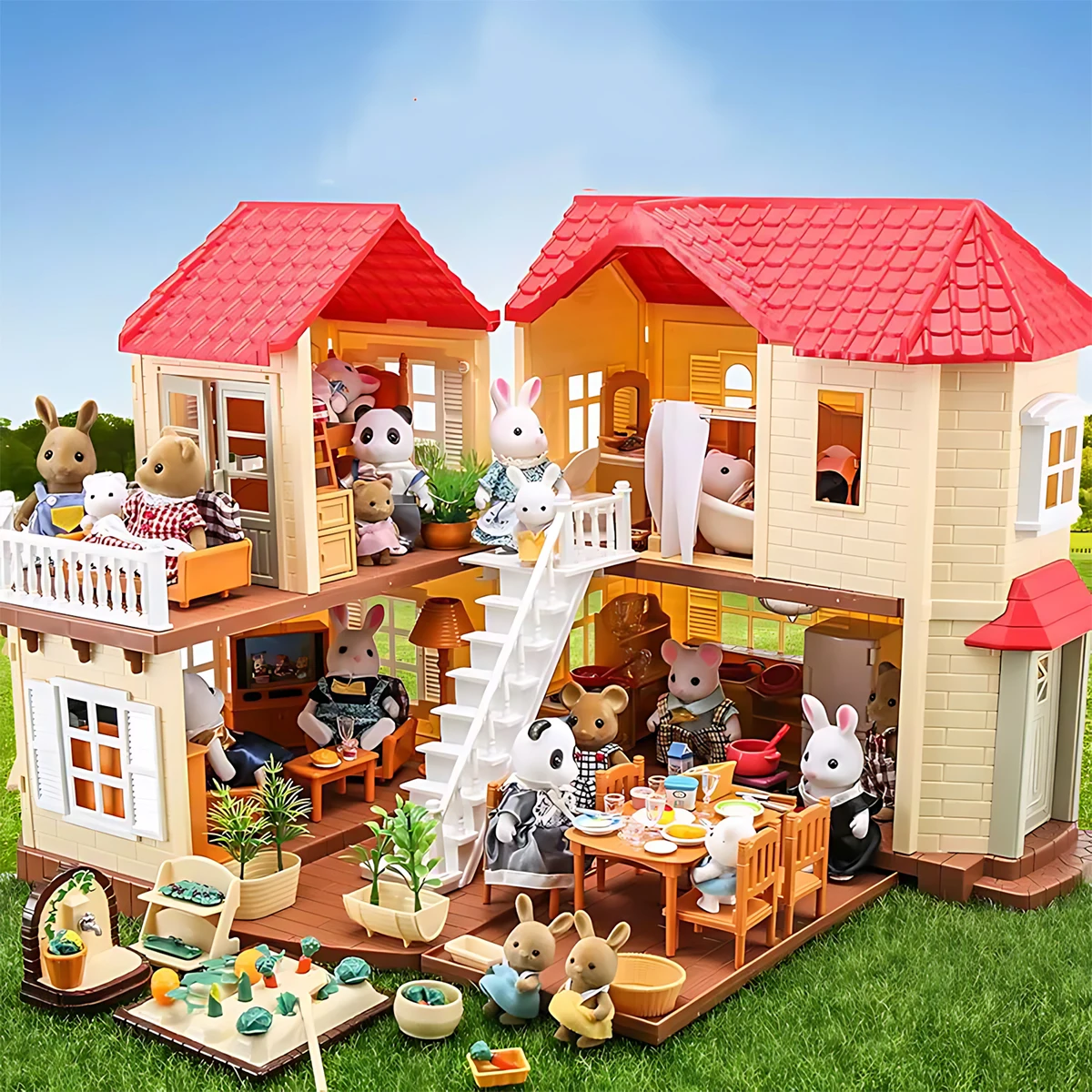 Miniature Furniture 1:12 Dollh - đánh giá và giá Kids Toys Kitchen Set