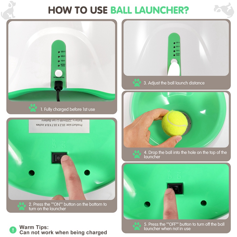 Dog Tennis Ball Launcher Dogs  - đánh giá và giá Catapult Launcher Toy